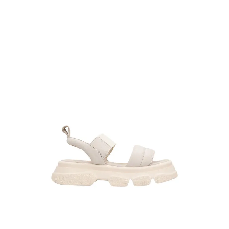 2852776 WOMEN'S PLATFORM SANDALS- WHITE