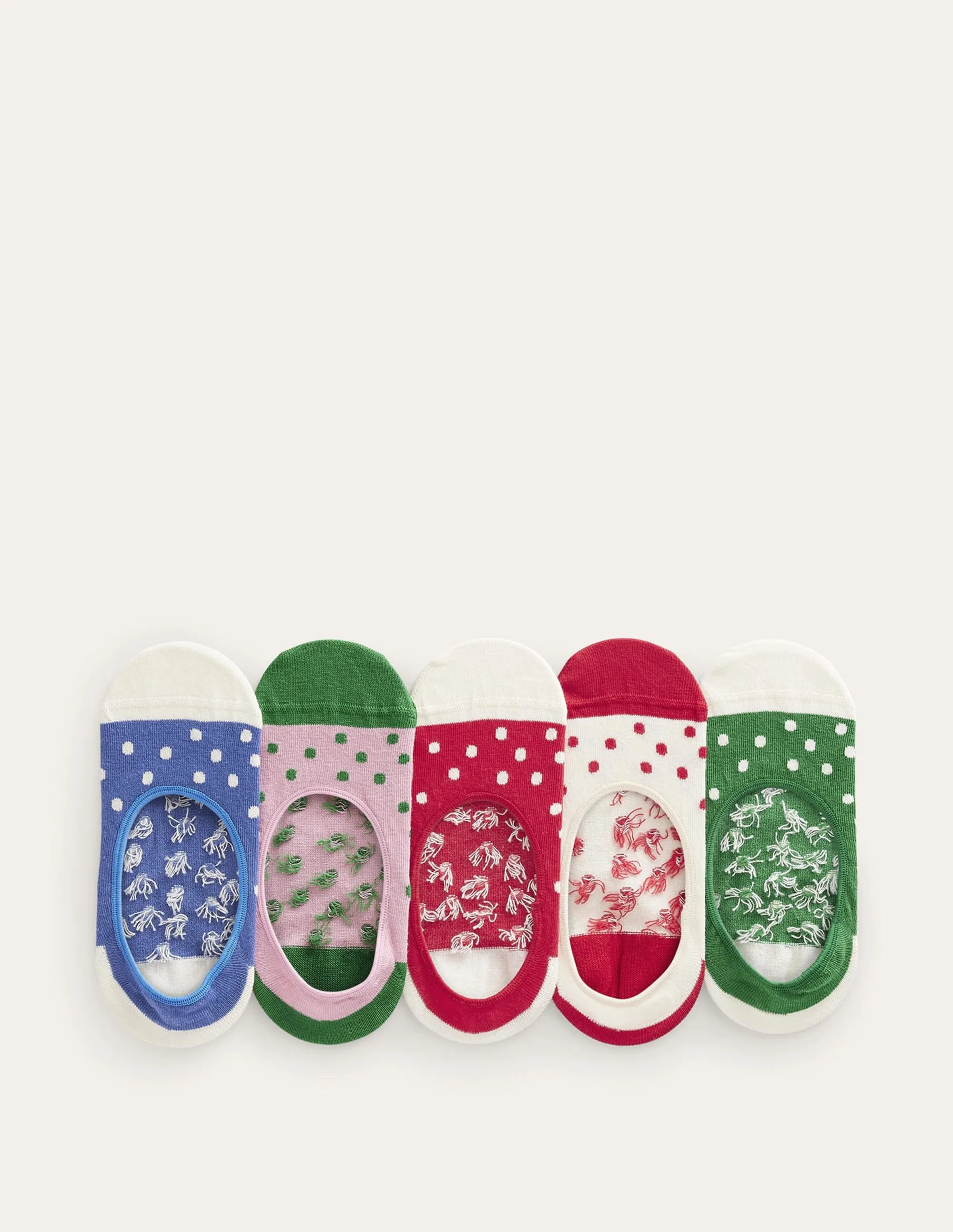 5 Pack Secret Socks-Spot