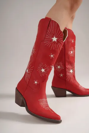 ADELA-69 Radiant Star Western Boots