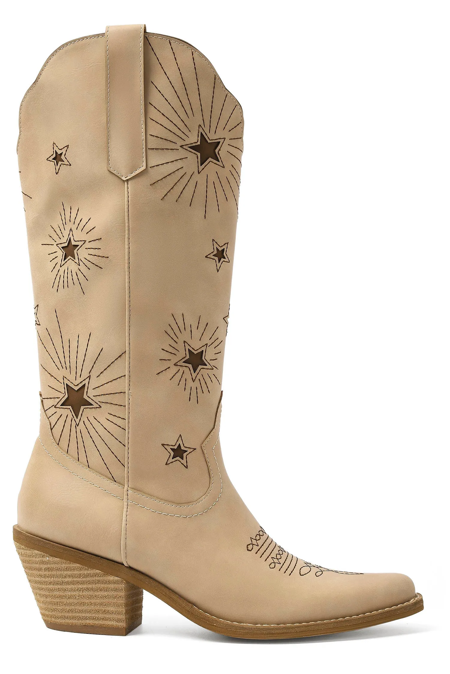 ADELA-69 Radiant Star Western Boots