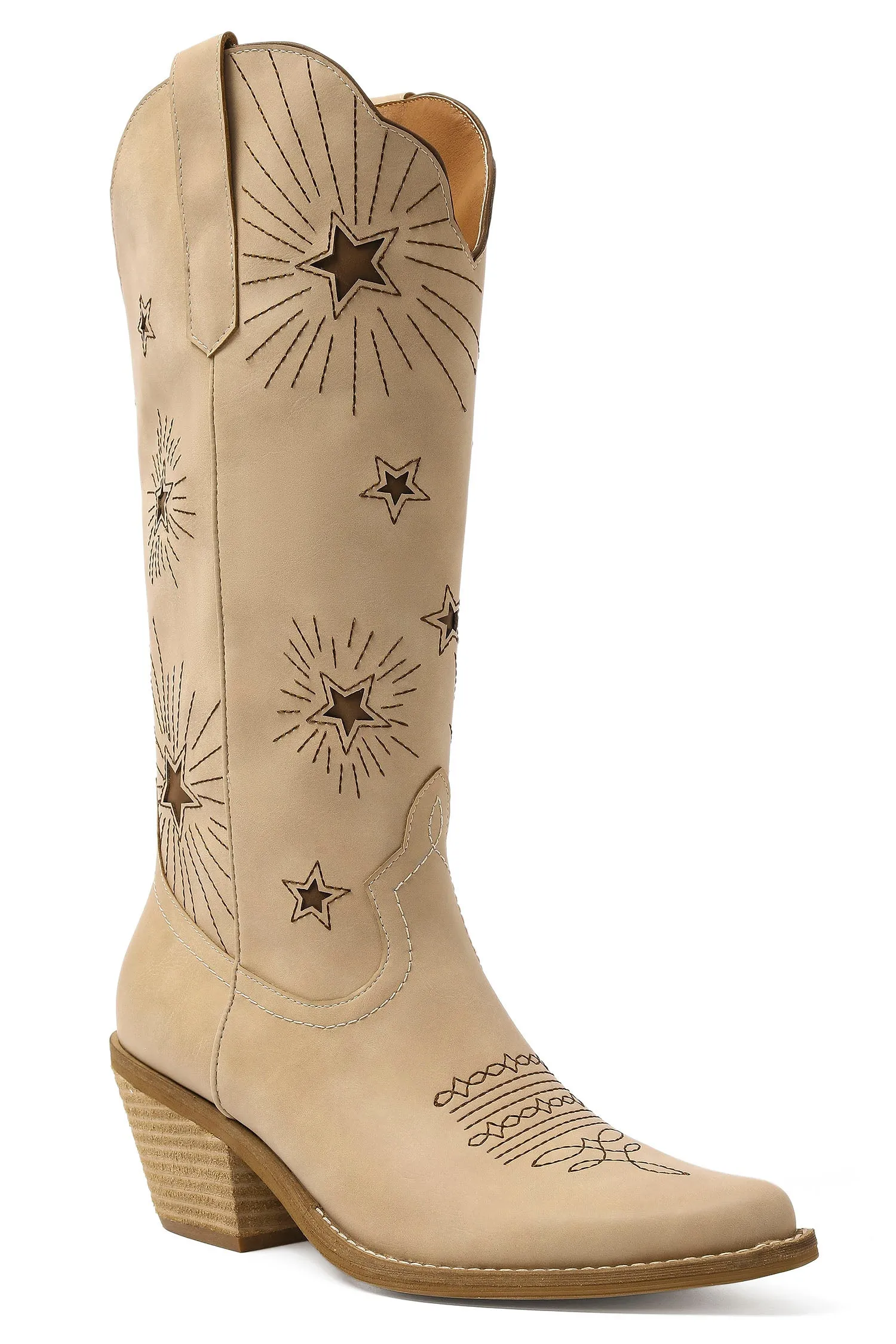 ADELA-69 Radiant Star Western Boots