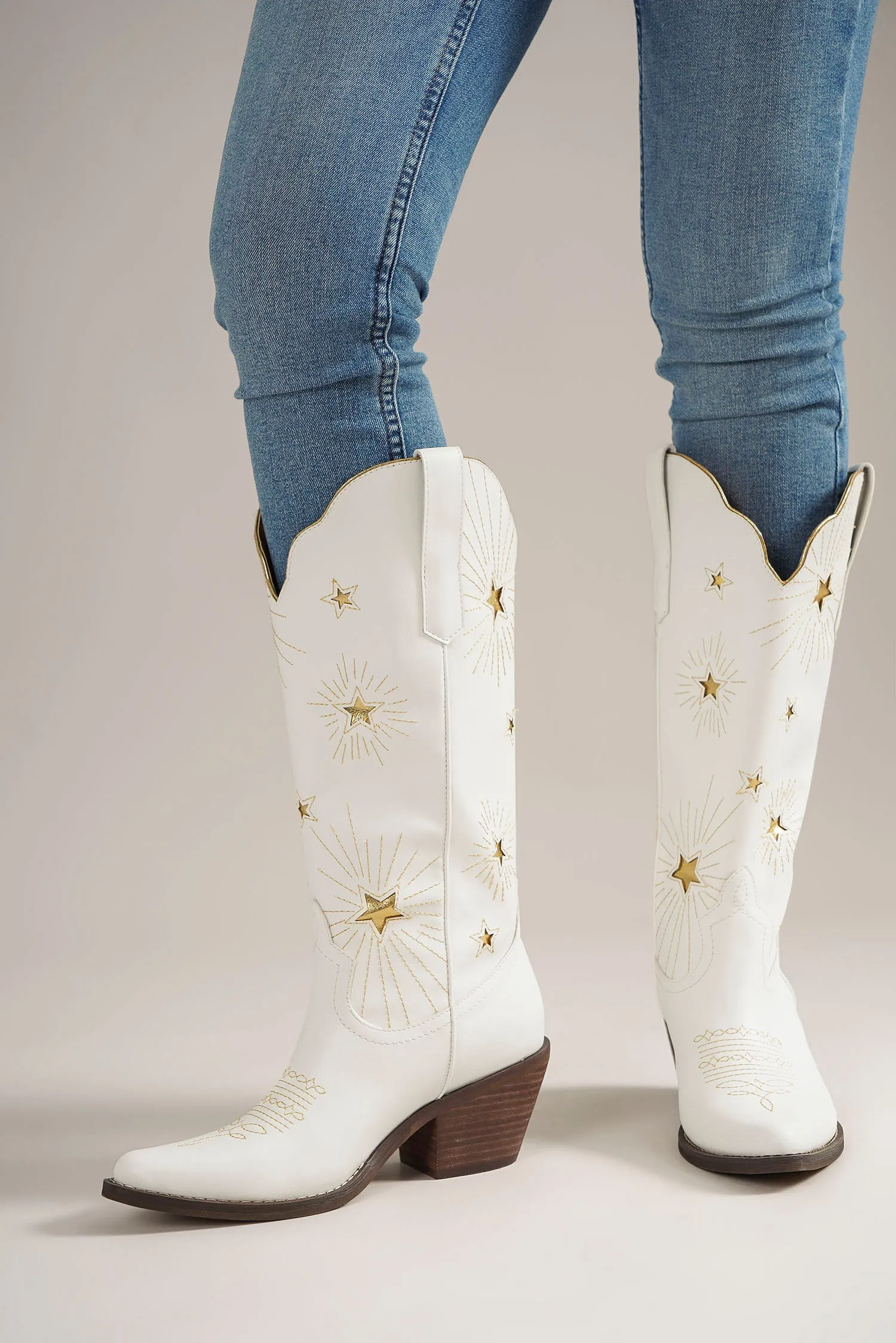 ADELA-69 Radiant Star Western Boots