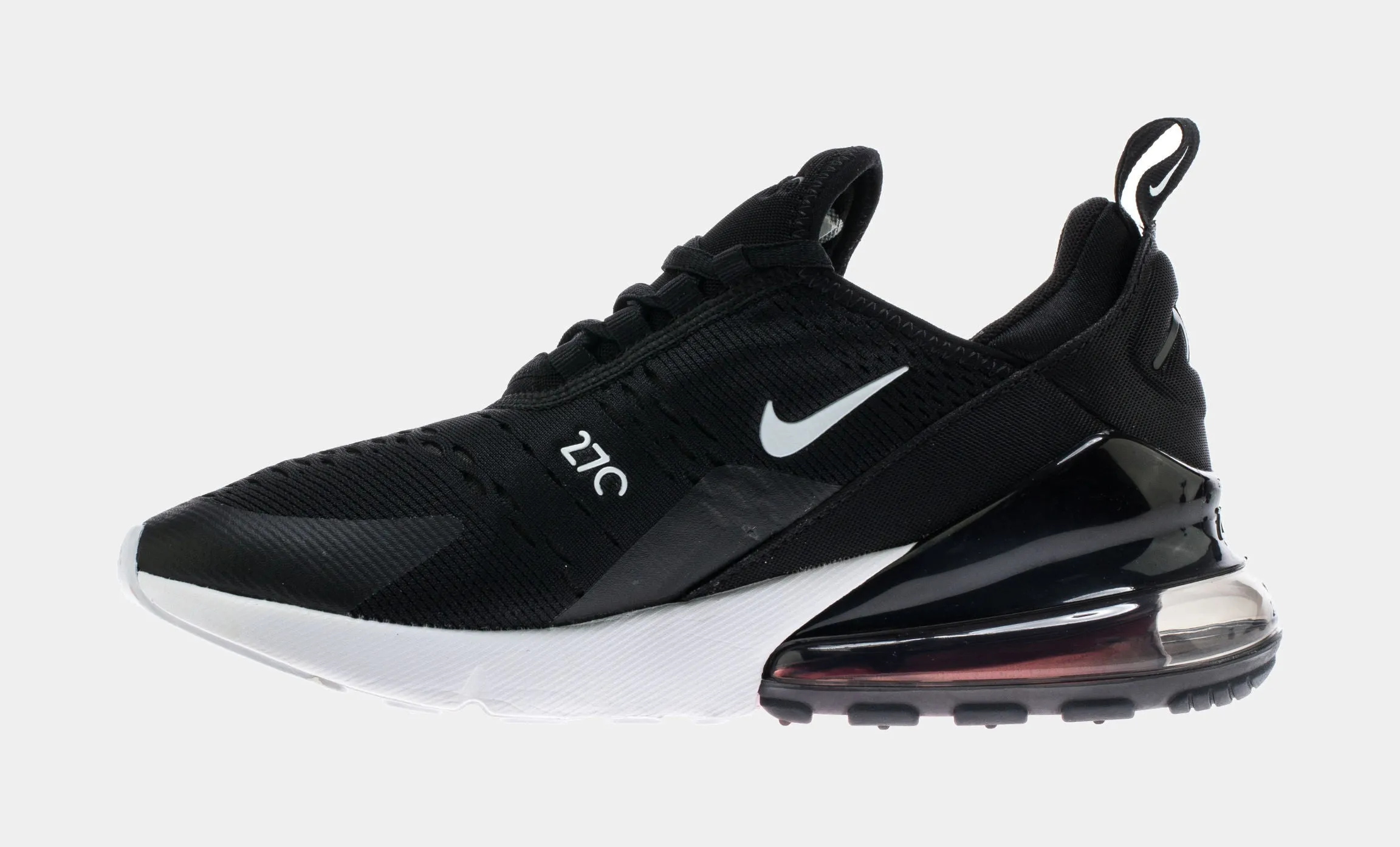 Air Max 270 Grade School Lifestyle Shoes (Black)