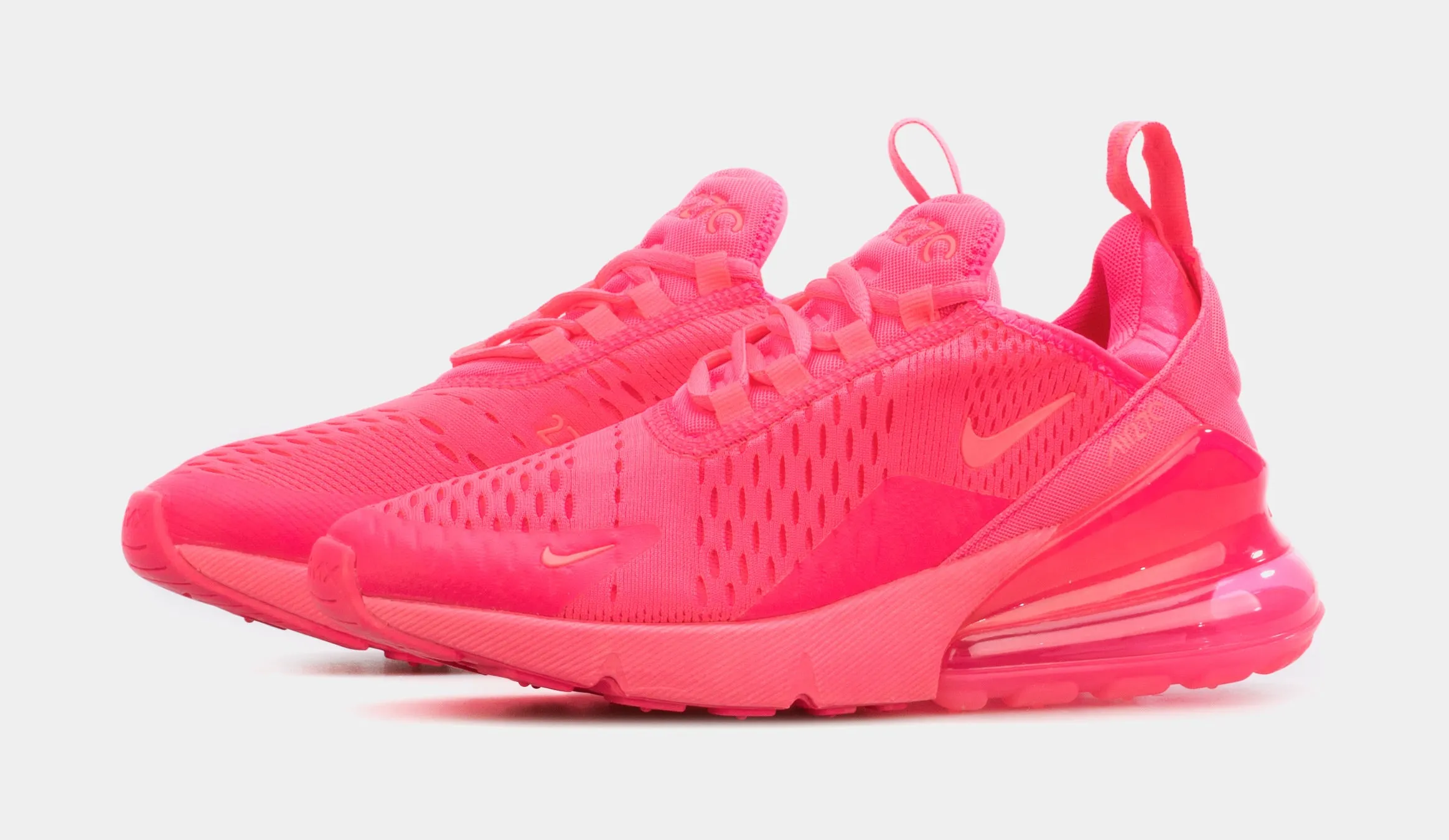 Air Max 270 Triple Pink Womens Running Shoes (Pink)