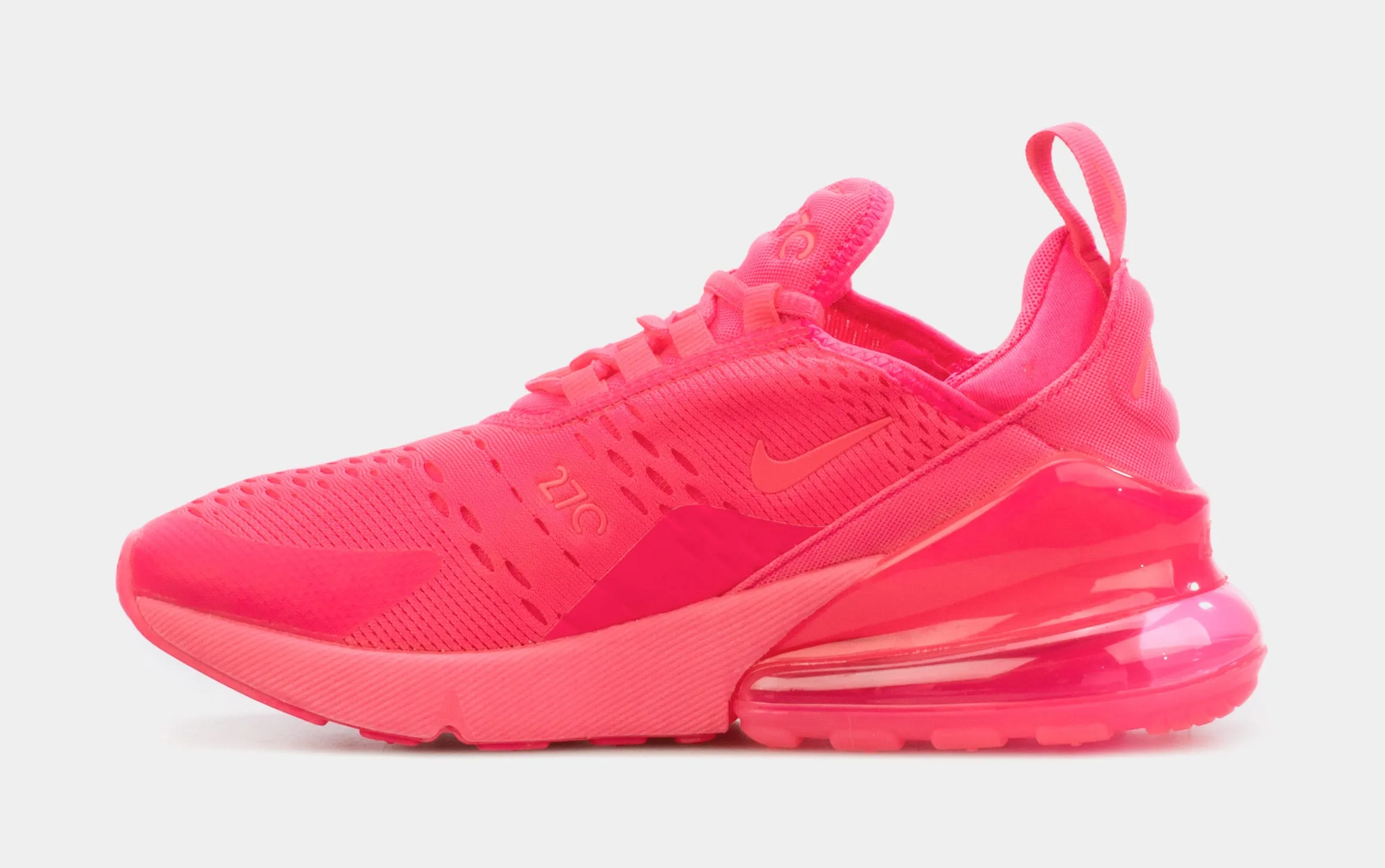 Air Max 270 Triple Pink Womens Running Shoes (Pink)