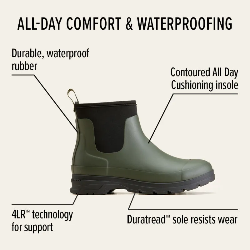 Ariat Kelmarsh Shortie Waterproof Ladies Wellington Boot - Dark Olive