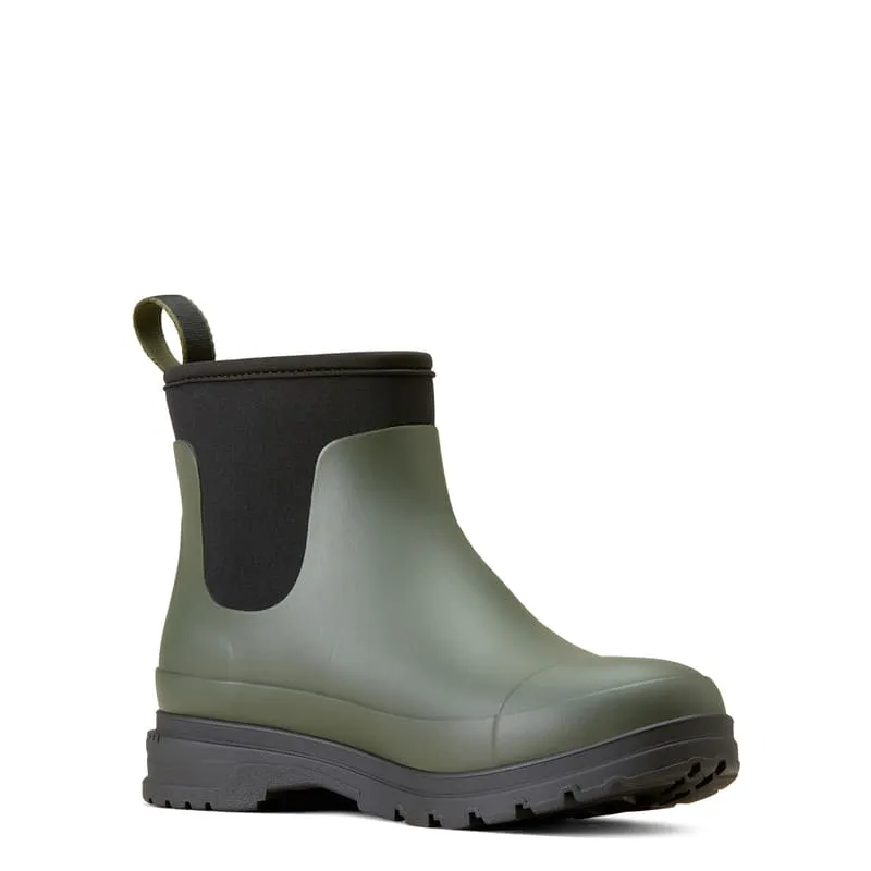 Ariat Kelmarsh Shortie Waterproof Ladies Wellington Boot - Dark Olive