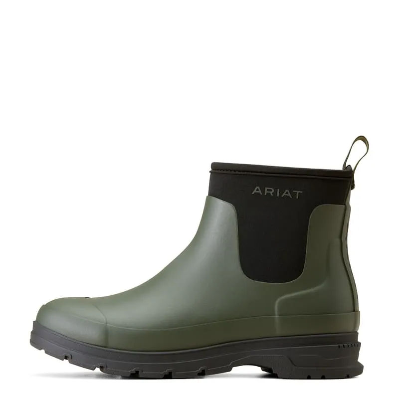 Ariat Kelmarsh Shortie Waterproof Ladies Wellington Boot - Dark Olive