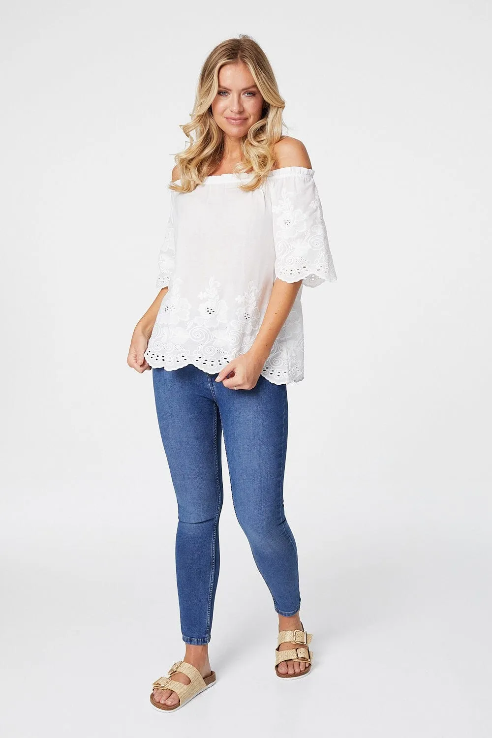 Broderie Anglaise Blouse