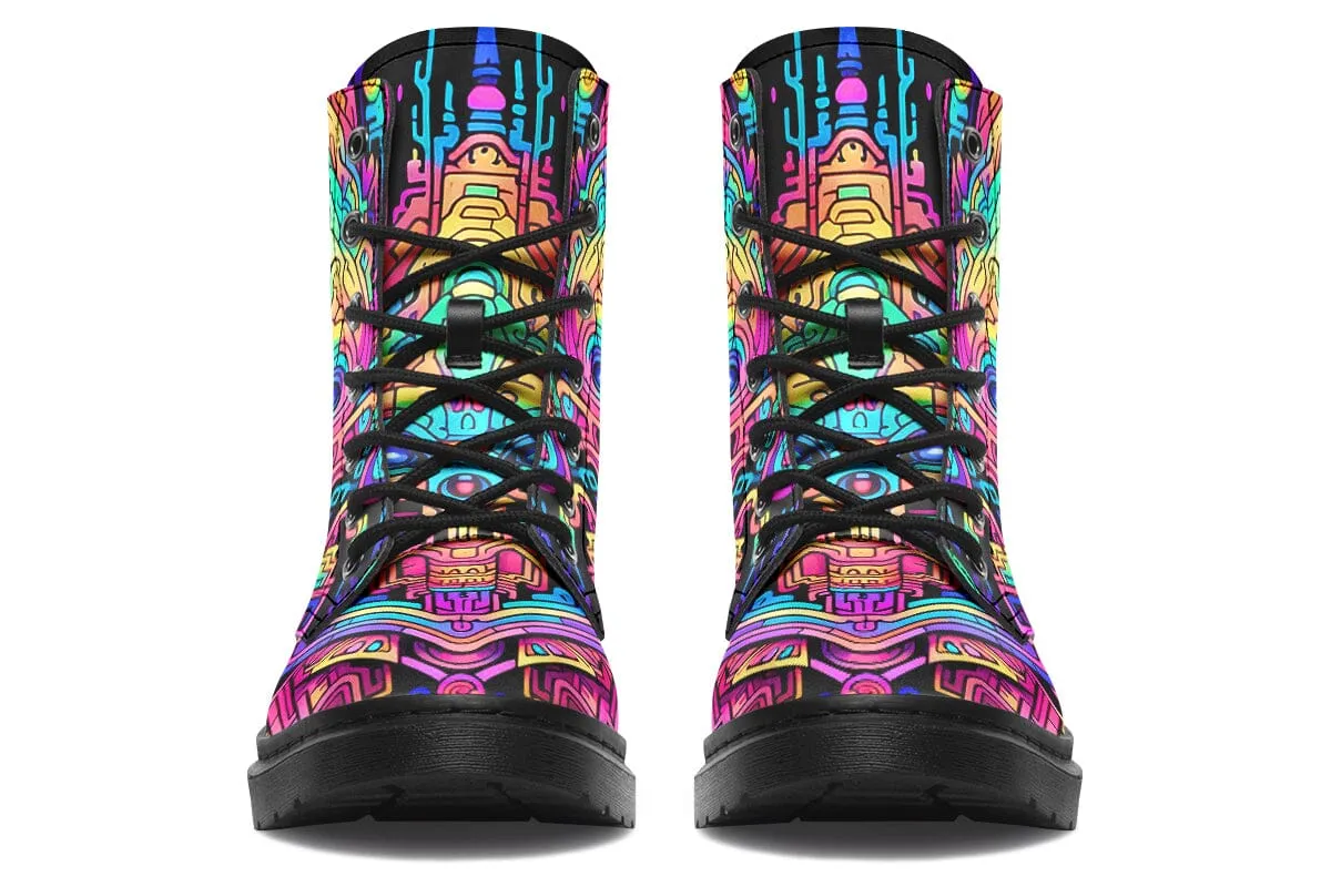 Candyface Combat Boots