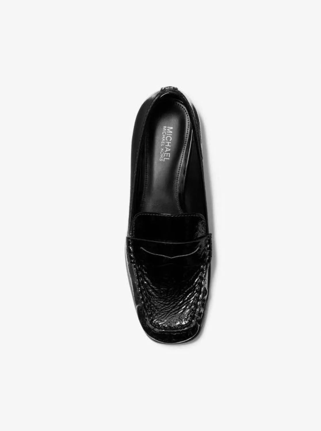 Carlson Crackled Patent Leather Loafer