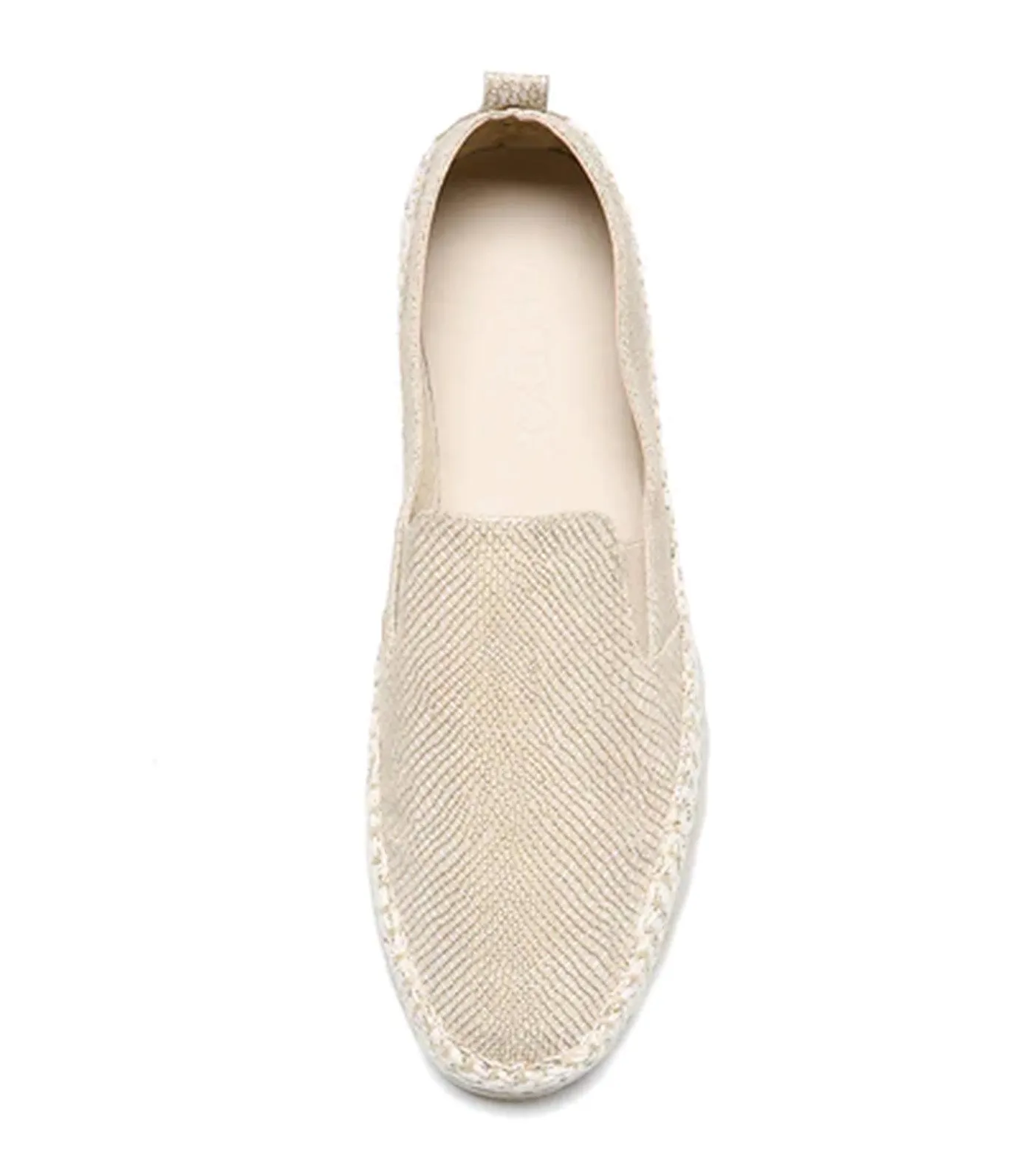 Chappie Espadrille Gold Milos