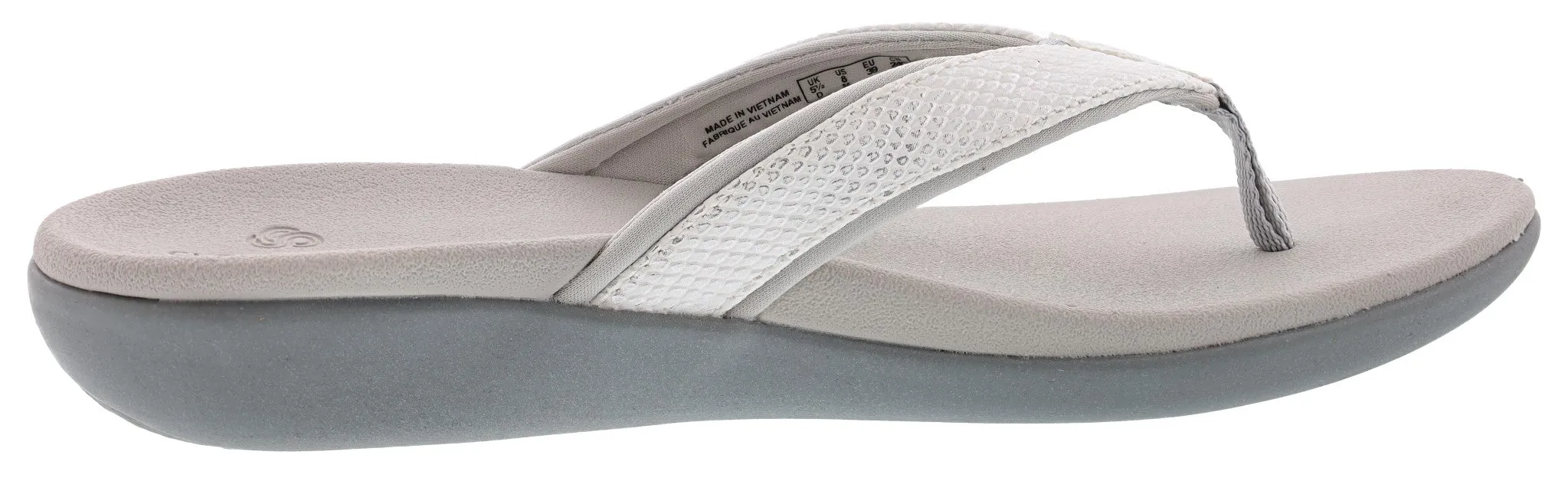 Clarks Women's Brio Sol Comfort Flip Flops