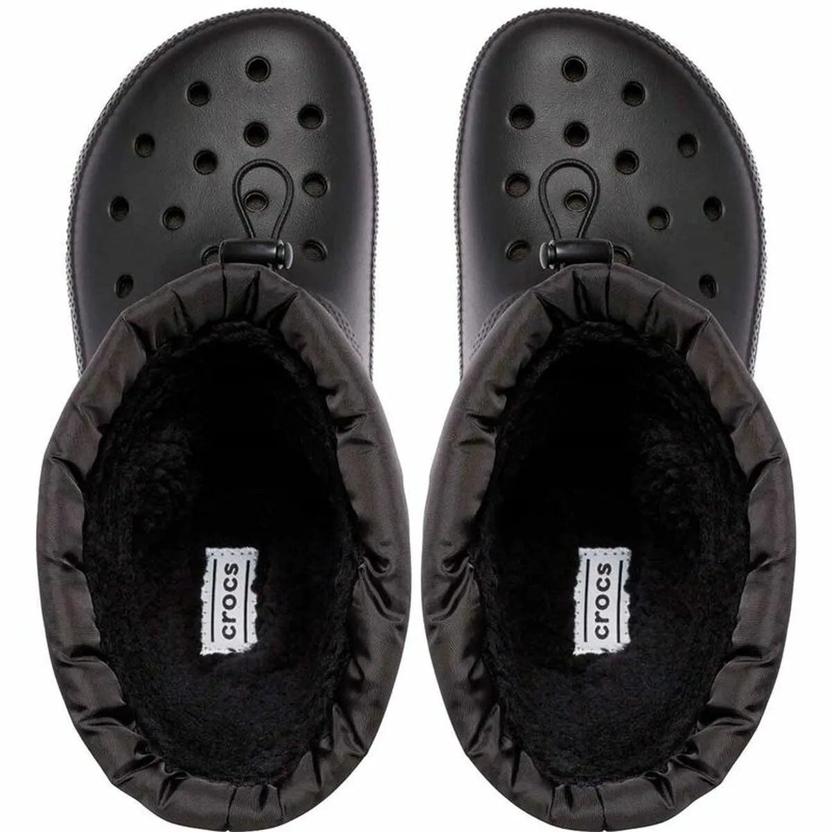 Clogs Crocs Classic Neo Puff Black