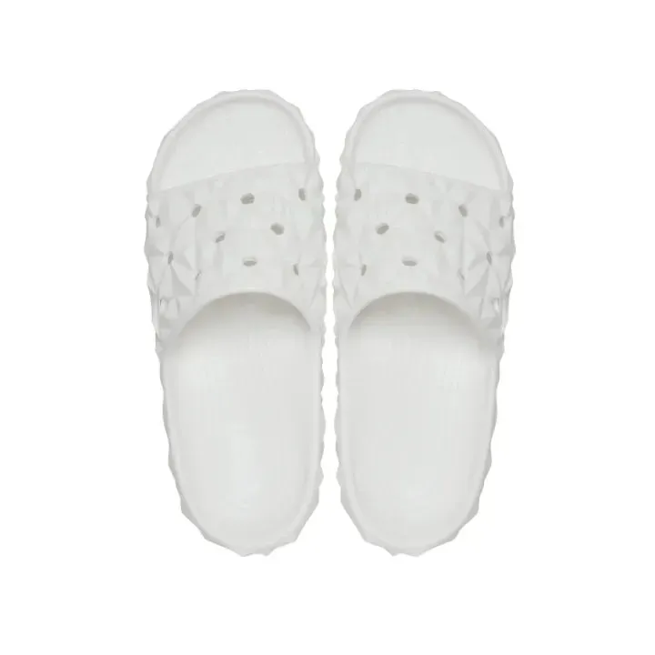 Crocs Classic Geometric V2 Slide Women - WHT