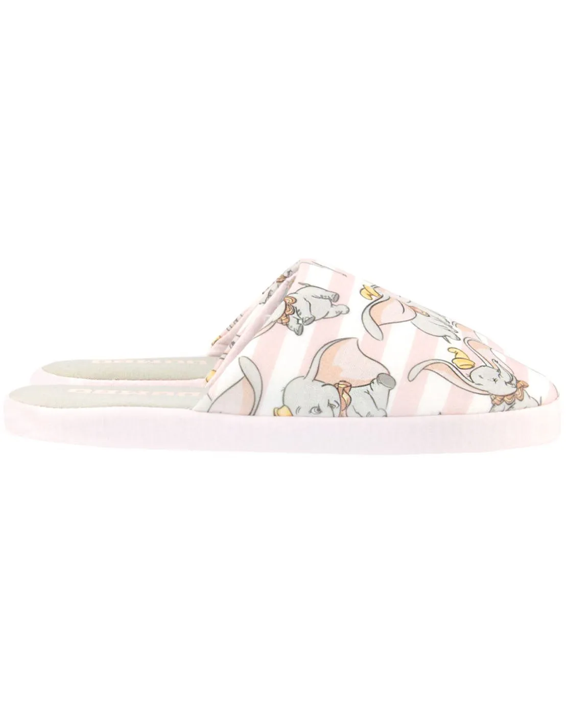 Disney Dumbo Women's/Ladies' Pink Slip-on House Slippers