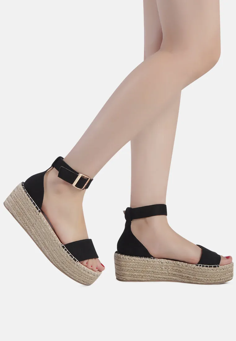 Diyora Braided Espadrilles Sandals