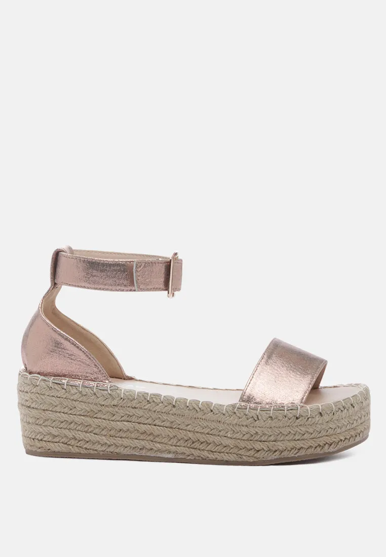 Diyora Braided Espadrilles Sandals