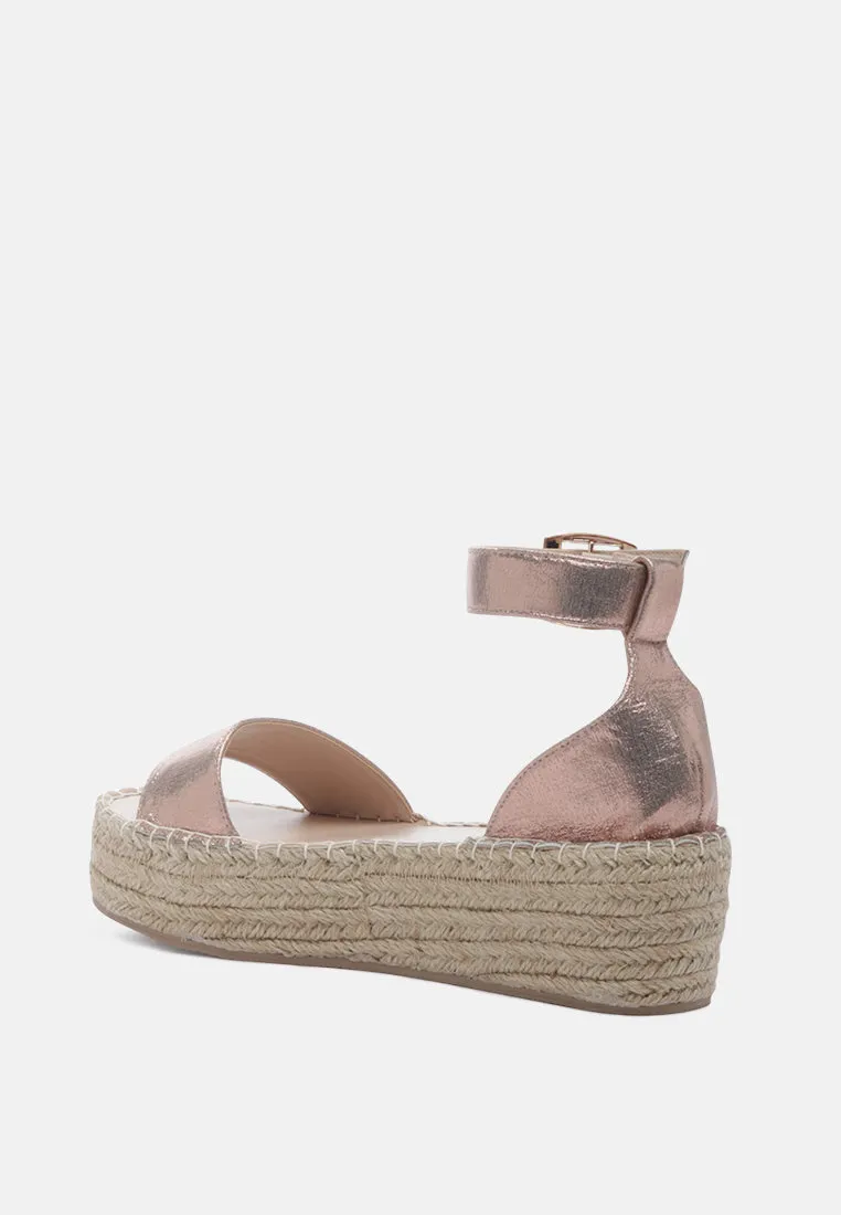 Diyora Braided Espadrilles Sandals