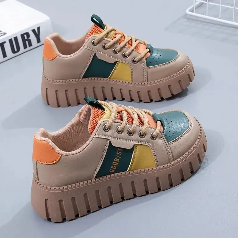 Durable Platform Sneakers for Women