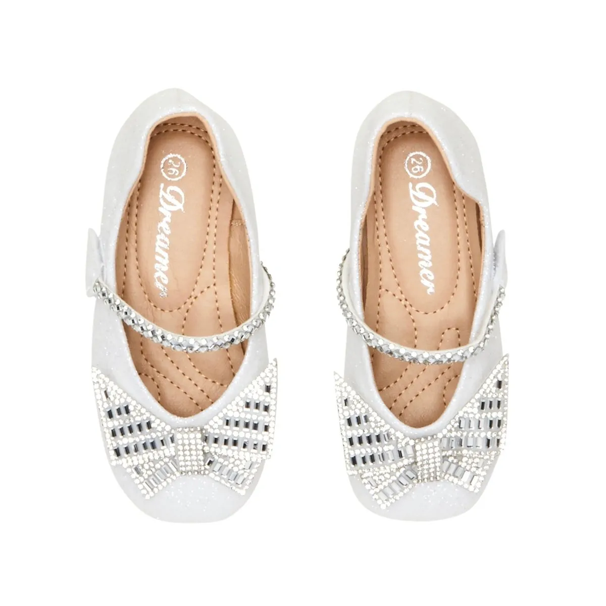 ELLA BUTTERFLY CRYSTAL GLITTER SHOES