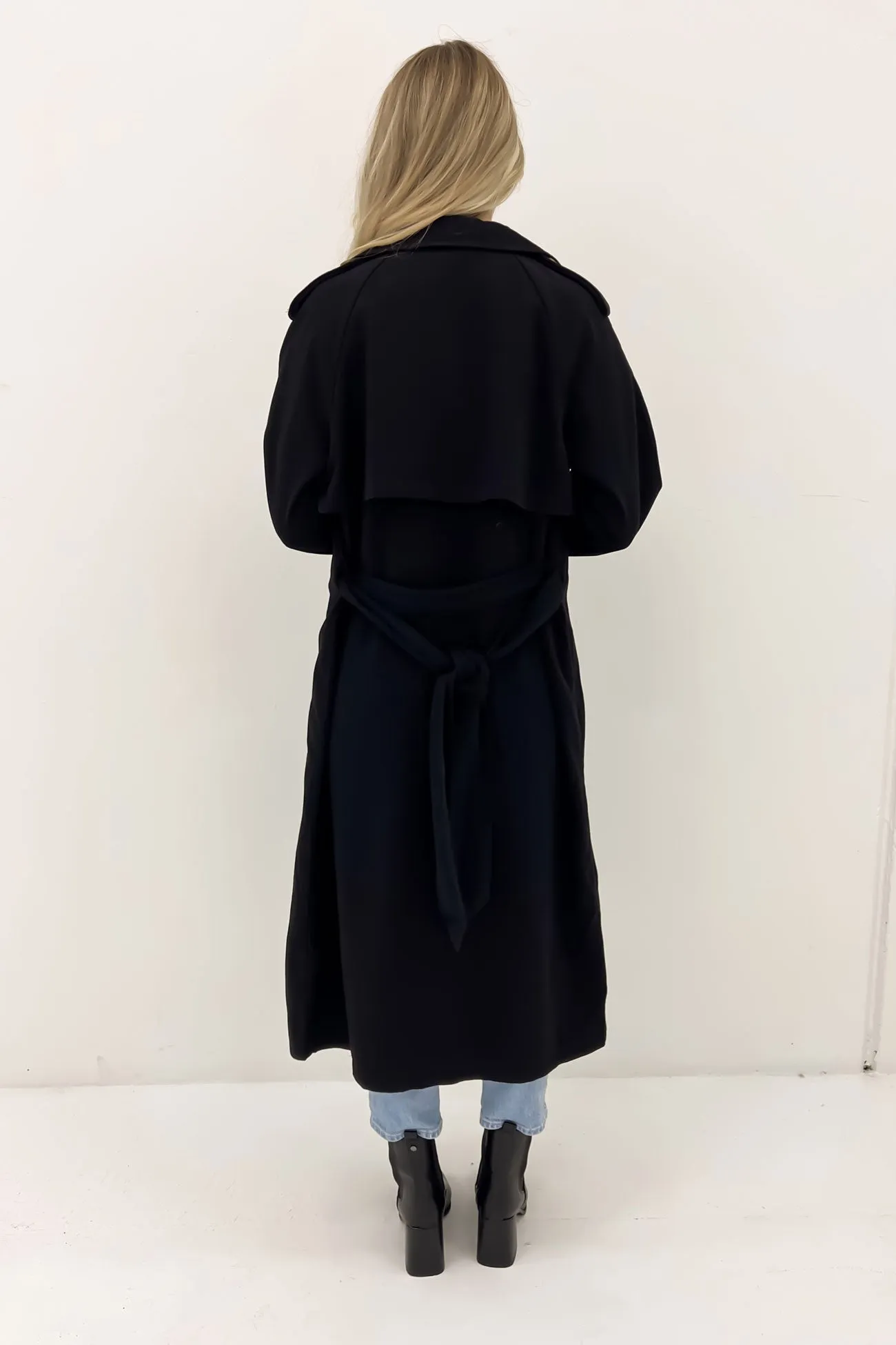 Eve Trench Coat Black