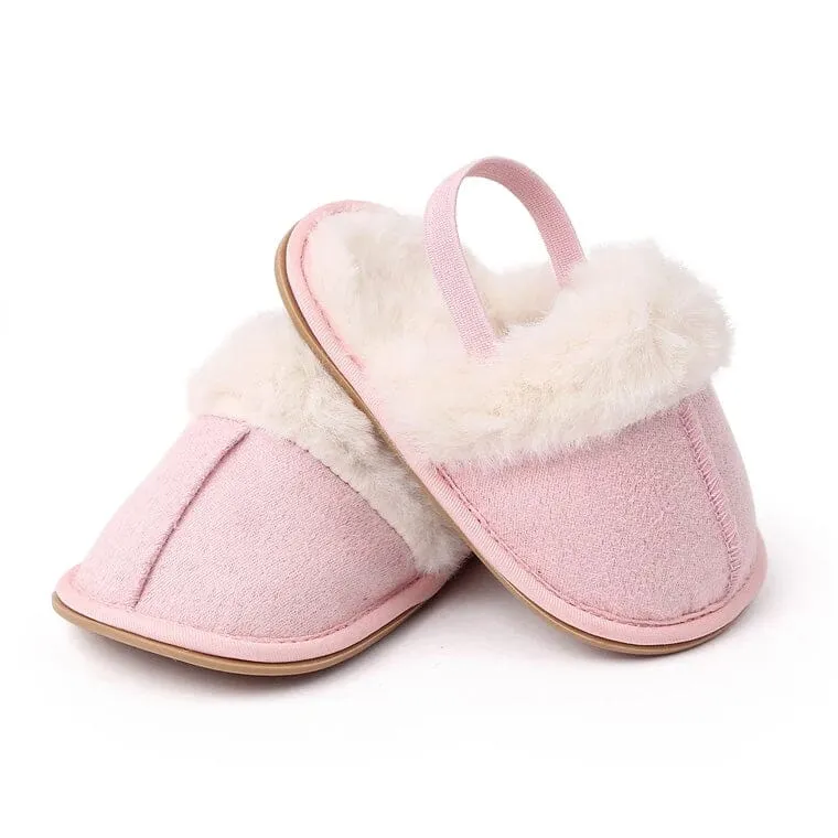 Fluffy Slipper Baby Shoes