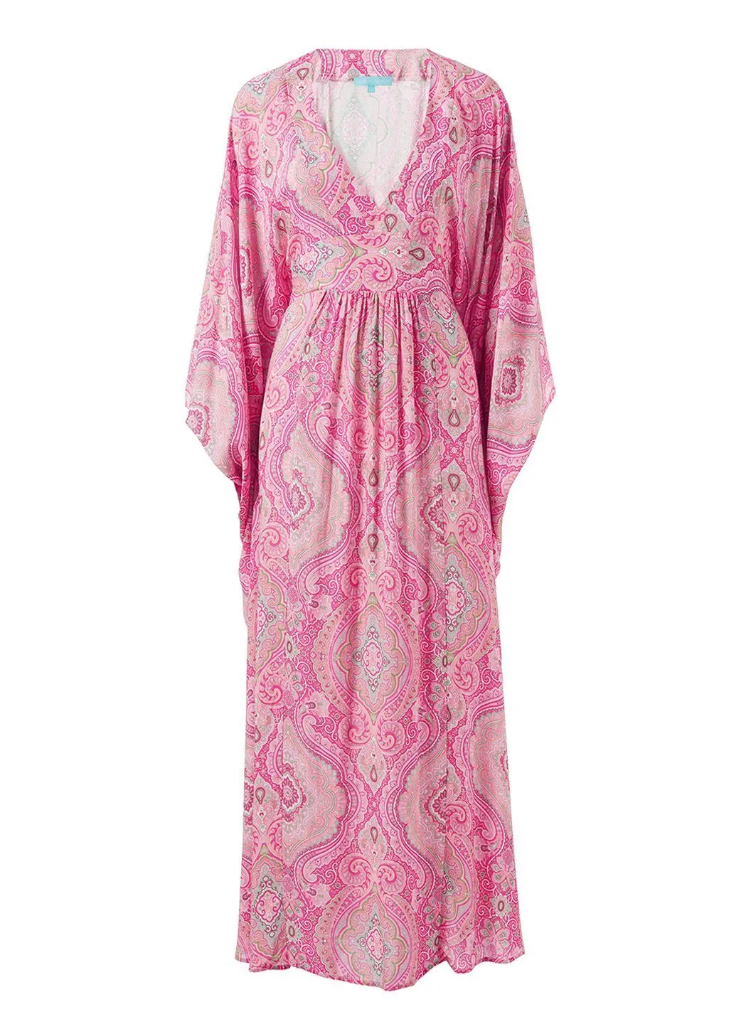 Gabriella Blush Paisley Kaftan