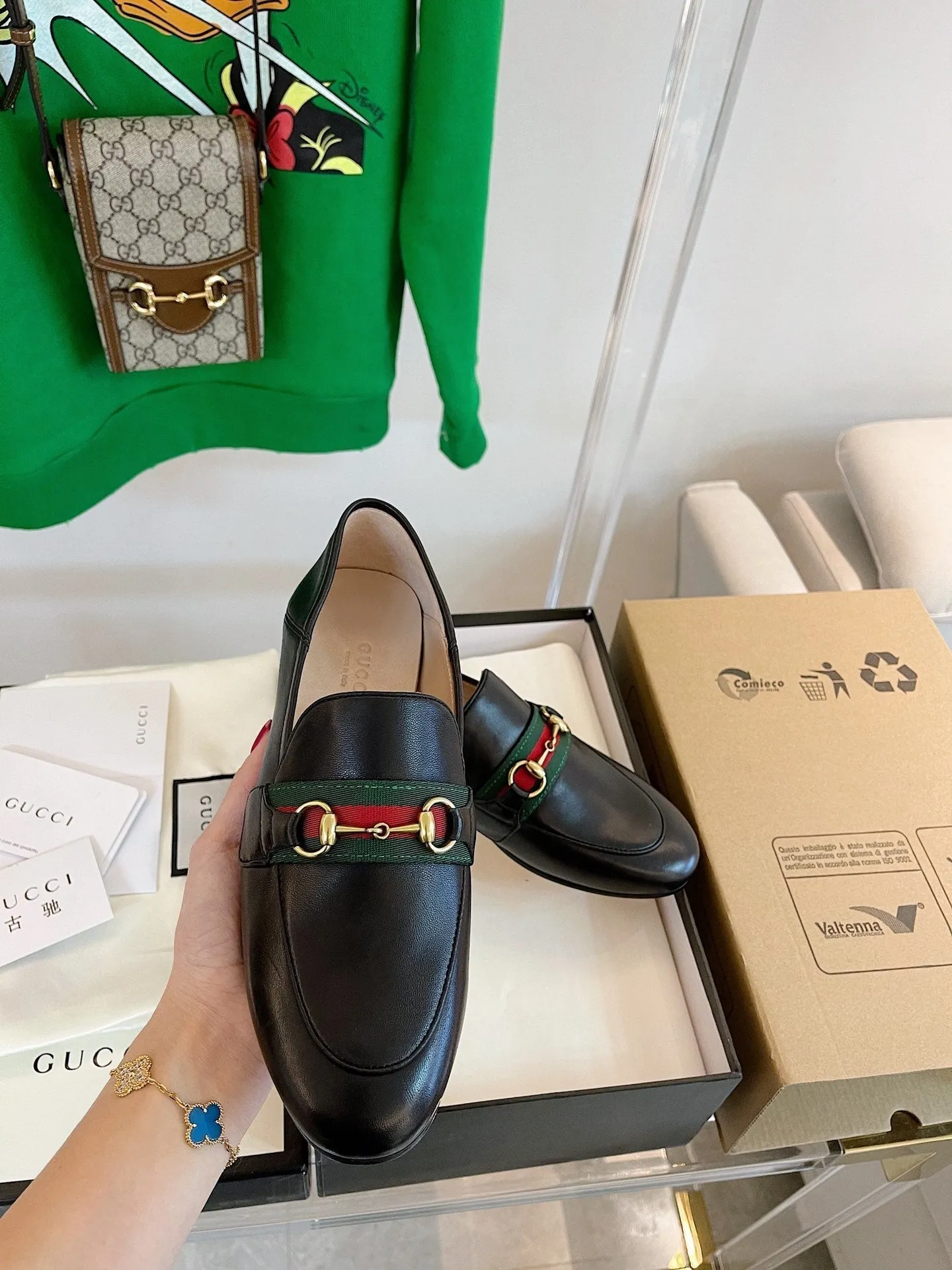 GG LOAFERS PRINCETOWN BLACK