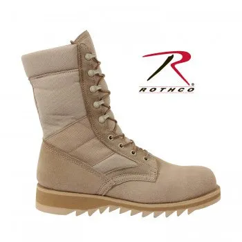 G.I. Type Ripple Sole Desert Tan Jungle Boots