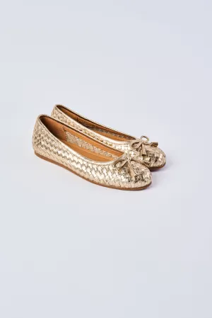 Gia Woven Ballet Flat