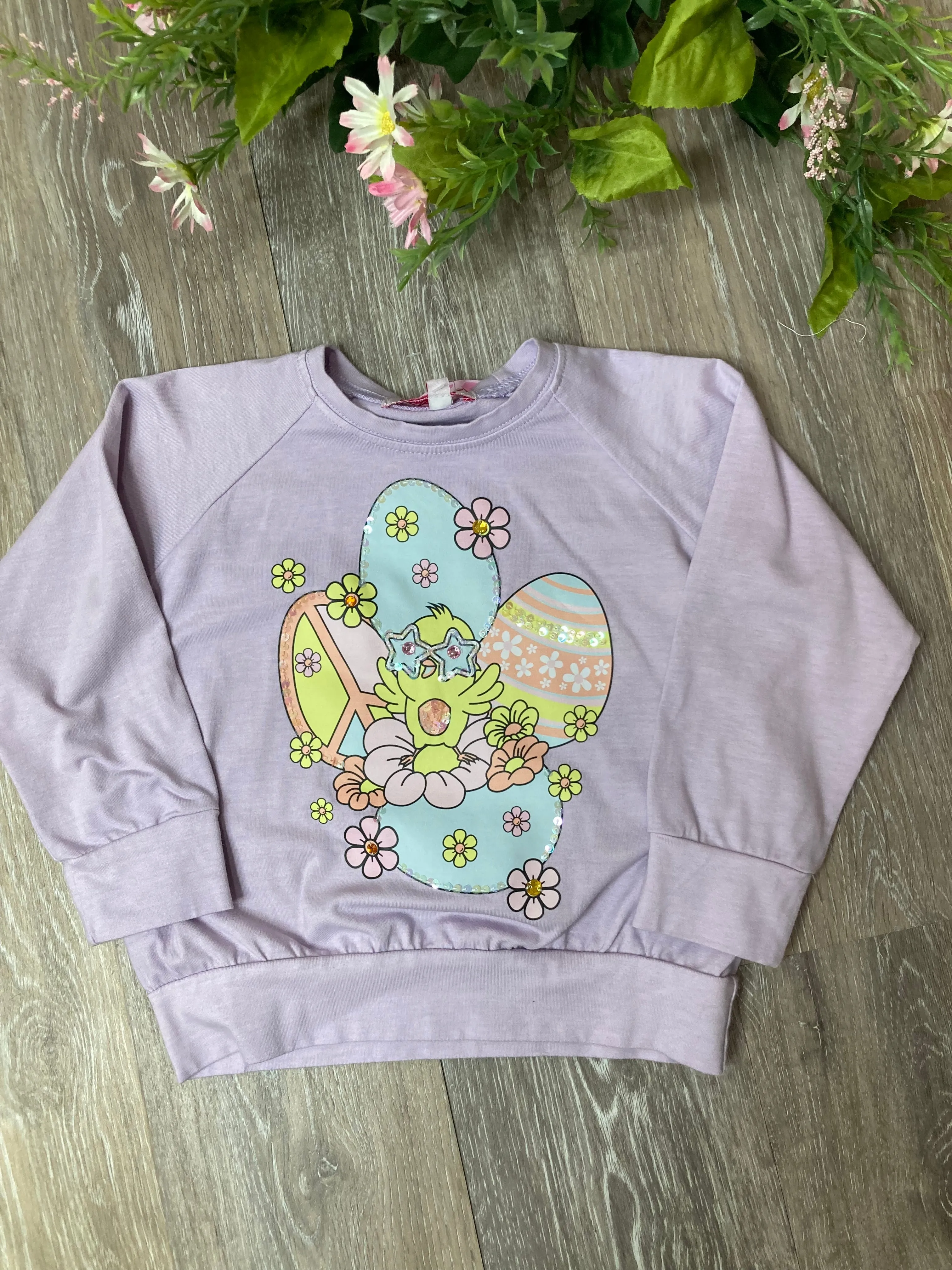 HAV Groovy Chick Pullover in Lilac