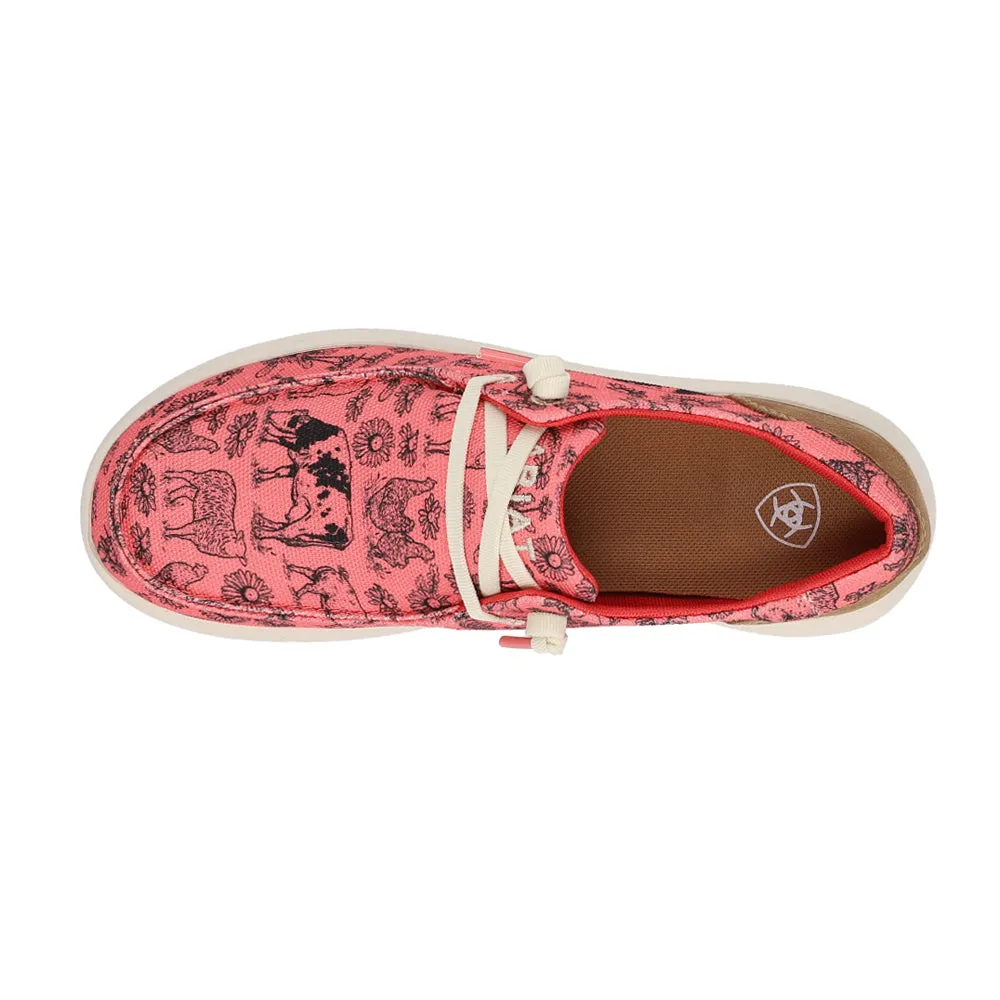 Hilo Graphic Slip On Flats