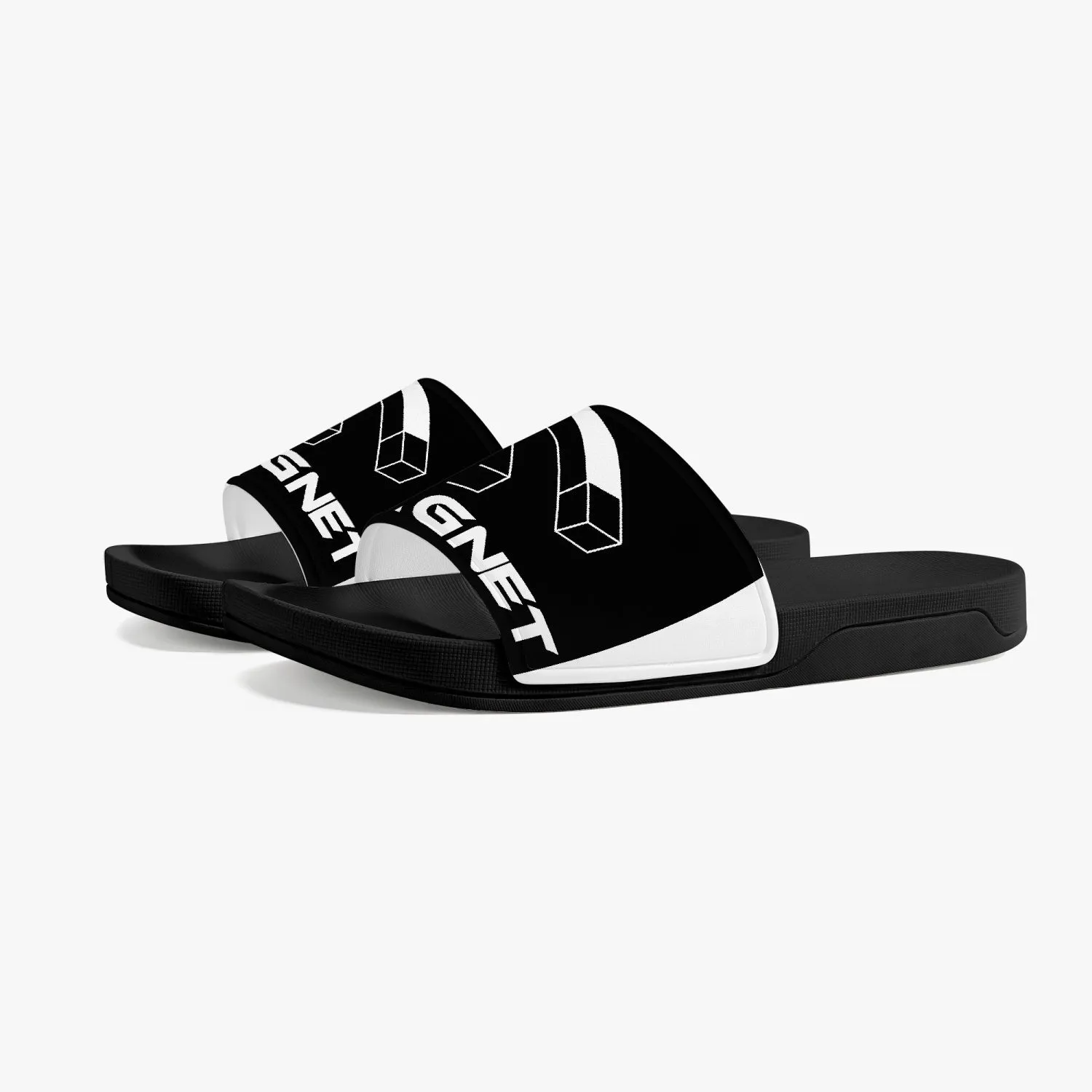 Magnet Slides Casual Sandals - Black