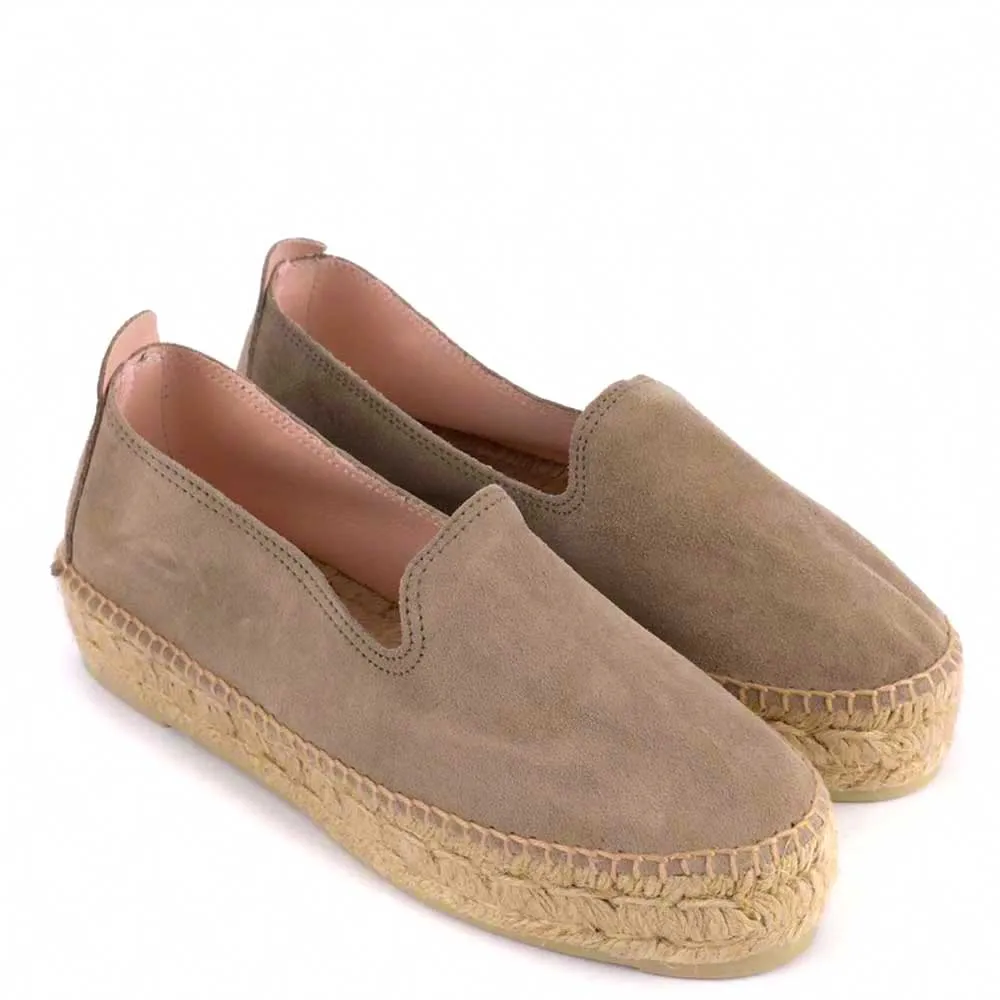 Manebì double sole espadrilles vintage taupe