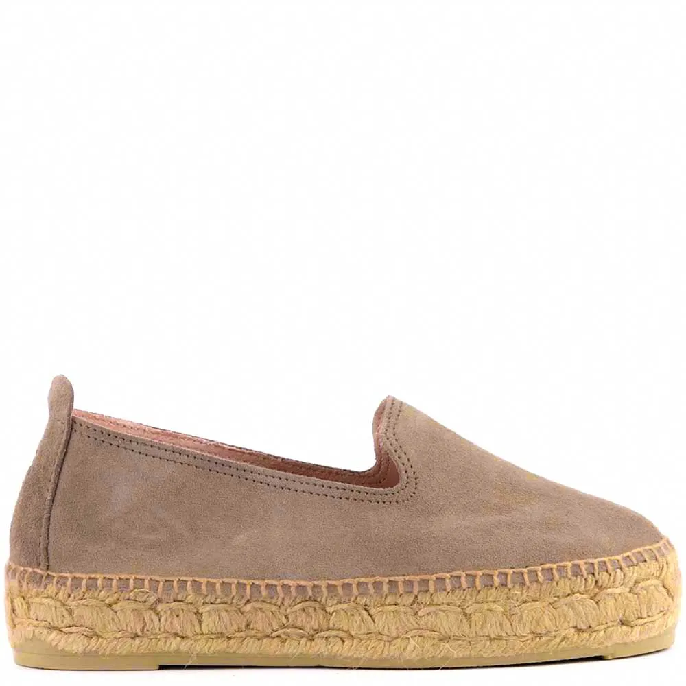 Manebì double sole espadrilles vintage taupe