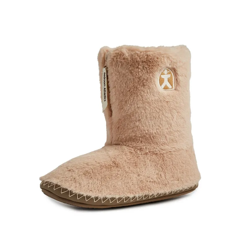 Marilyn - Classic Faux Fur Slipper Boot - Gingerbread