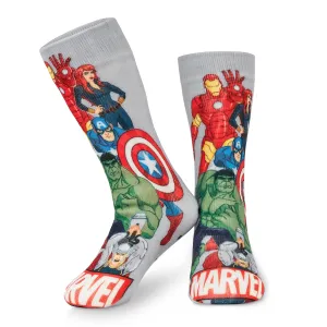 Marvel Fluffy Socks, Avengers Mens Slipper Socks, Marvel Gifts For Men