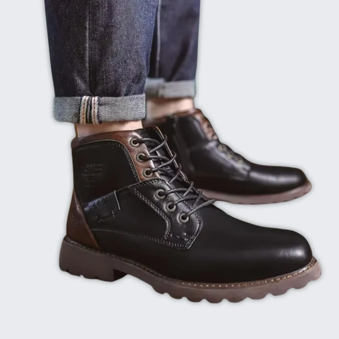 Men's Premium Vintage Leather Boots | Stylish & Durable Footwear