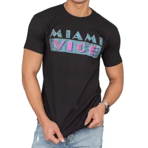 Miami Vice Black T-shirt