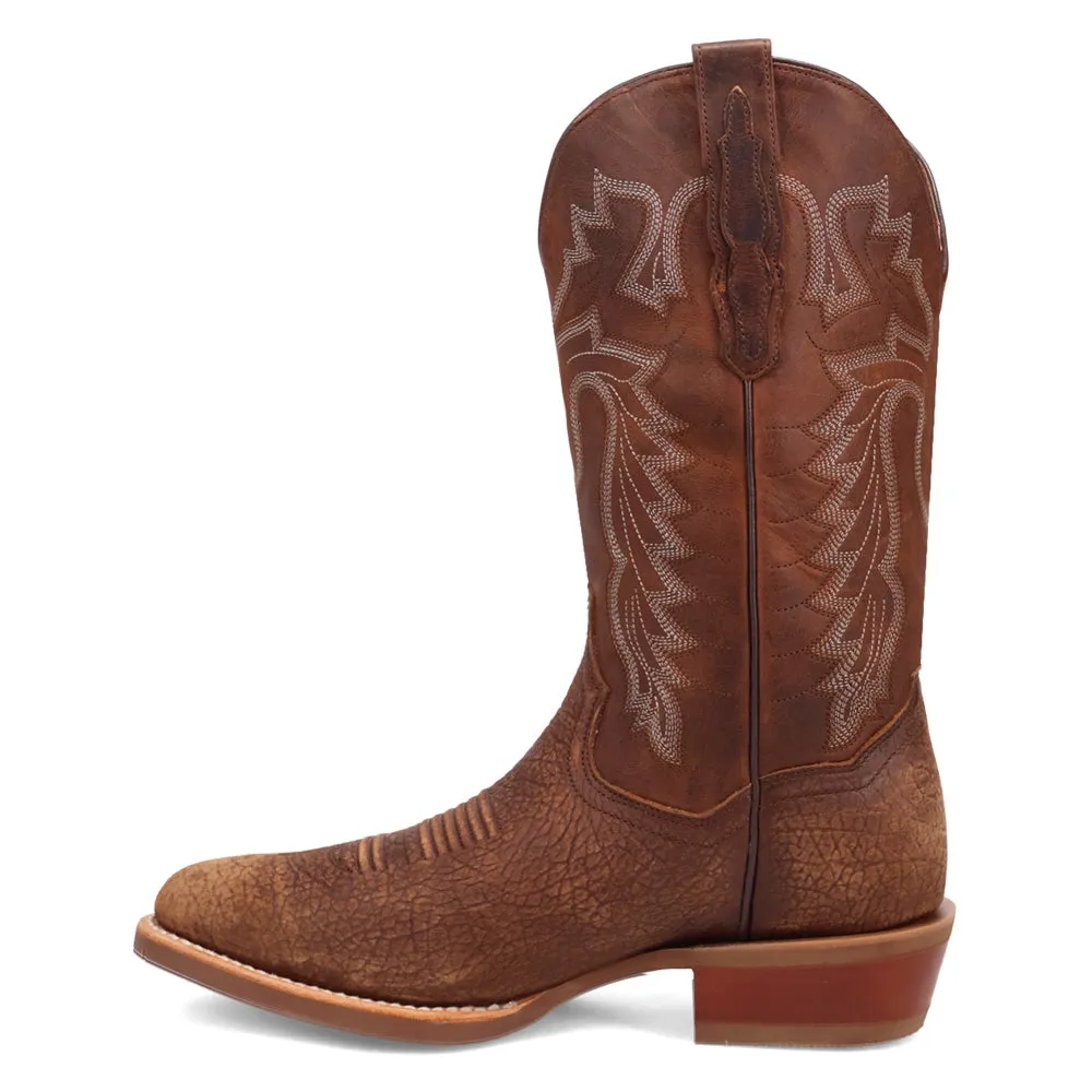 Neeley Embroidered Round Toe Pull On Cowboy Boots