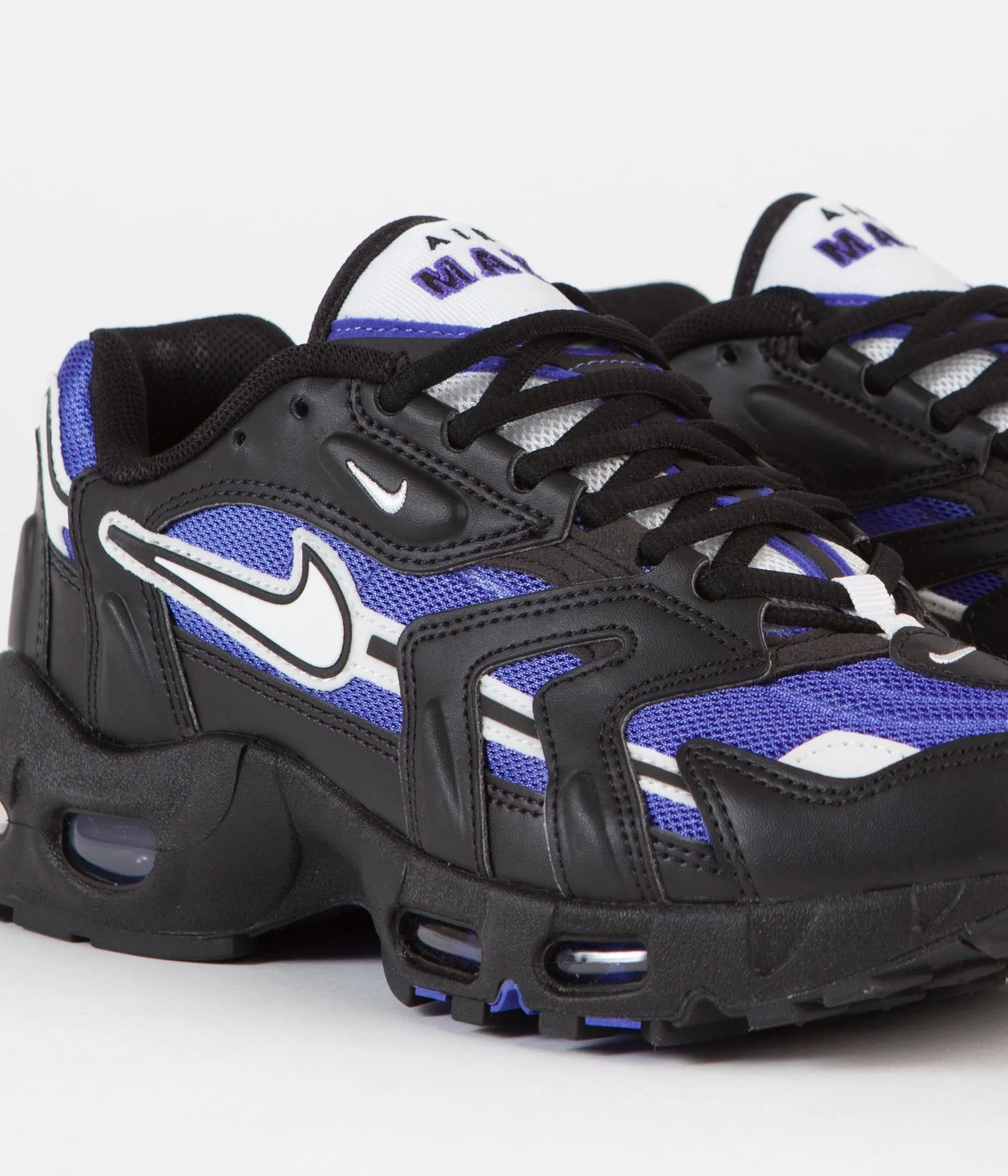 Nike Air Max 96 II Shoes - Persian Violet / White - Black