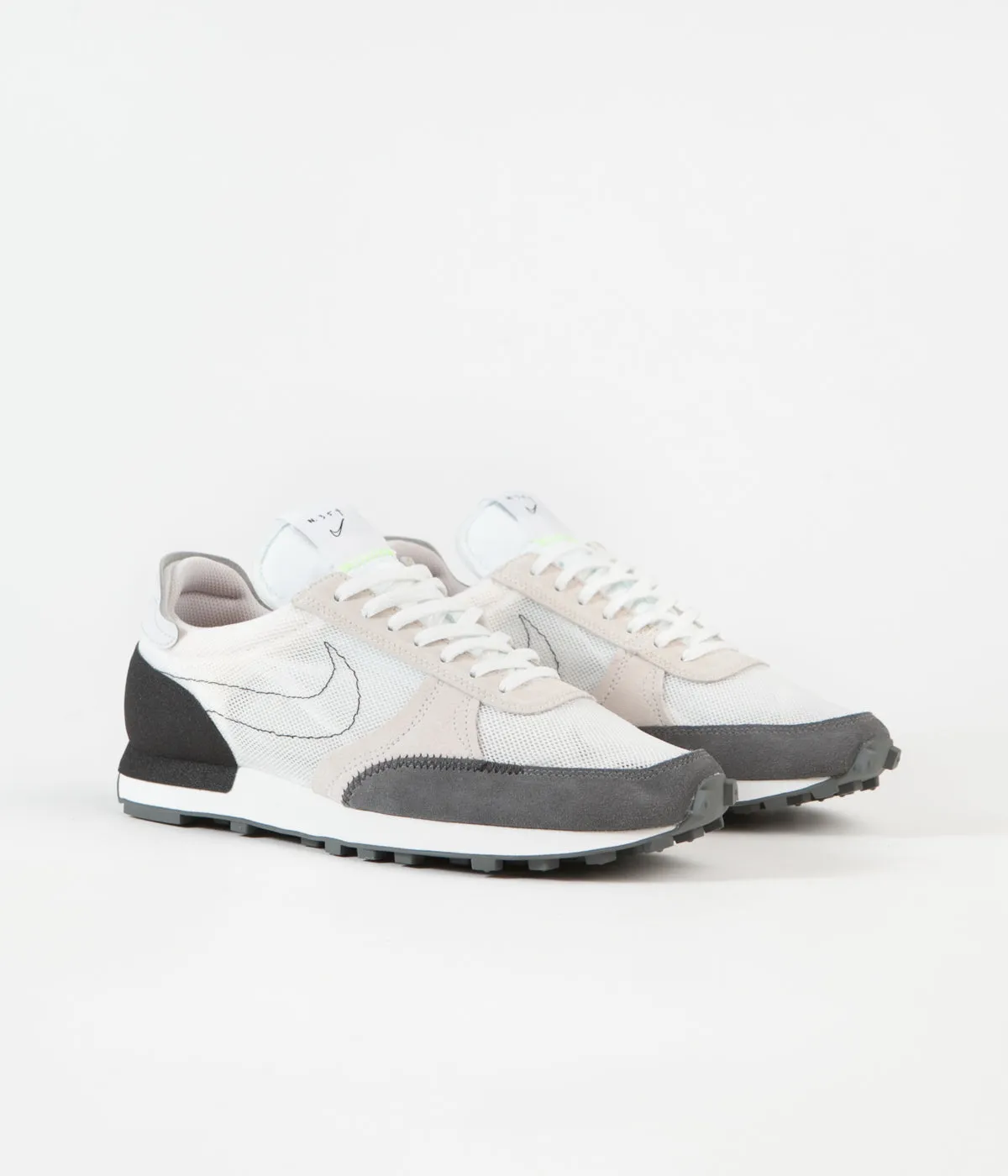 Nike Daybreak Type Shoes - Summit White / Black - Light Orewood Brown