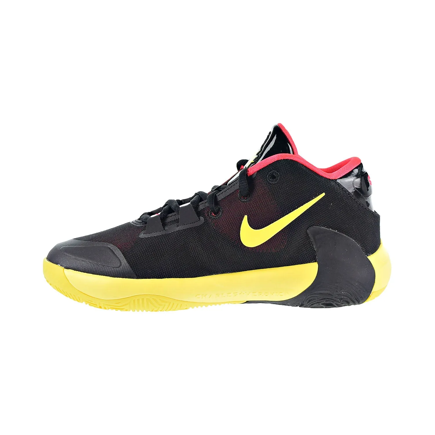 Nike Freak 1 Antetokounmpo Big Kids' Shoes Black-Red Orbit-Opti Yellow-Black