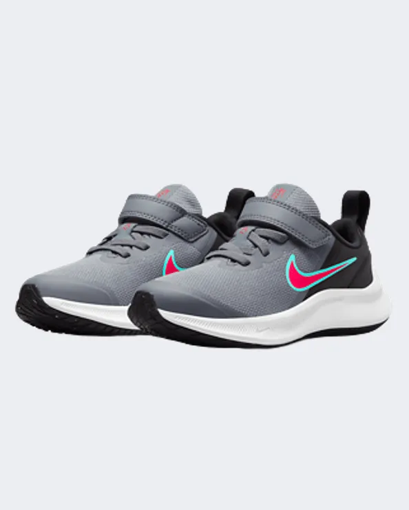 Nike Star Runner 3 Infant-Boys Running Shoes Grey/Black