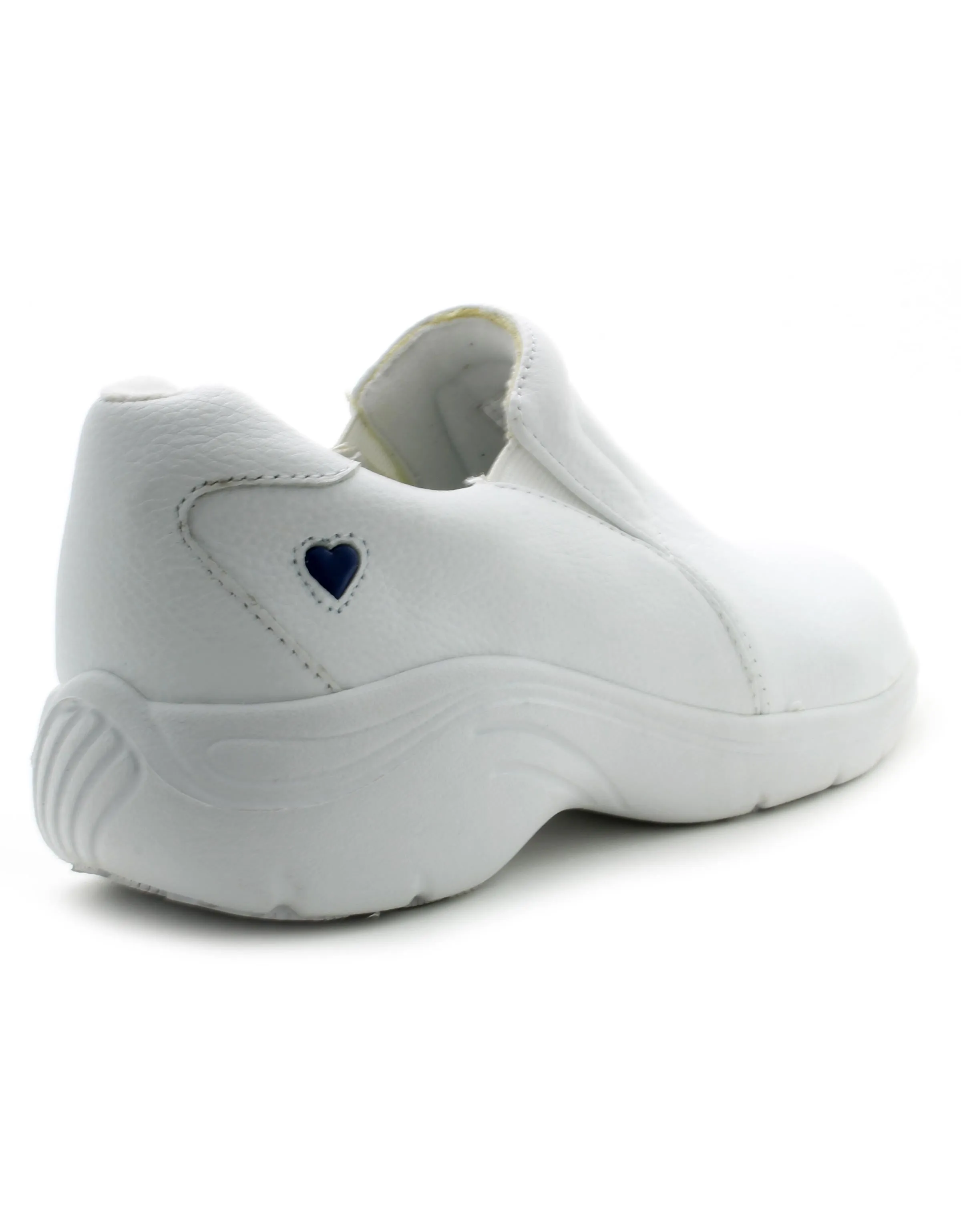 Nurse Mates Women's Dove Shoe in White (Wide)