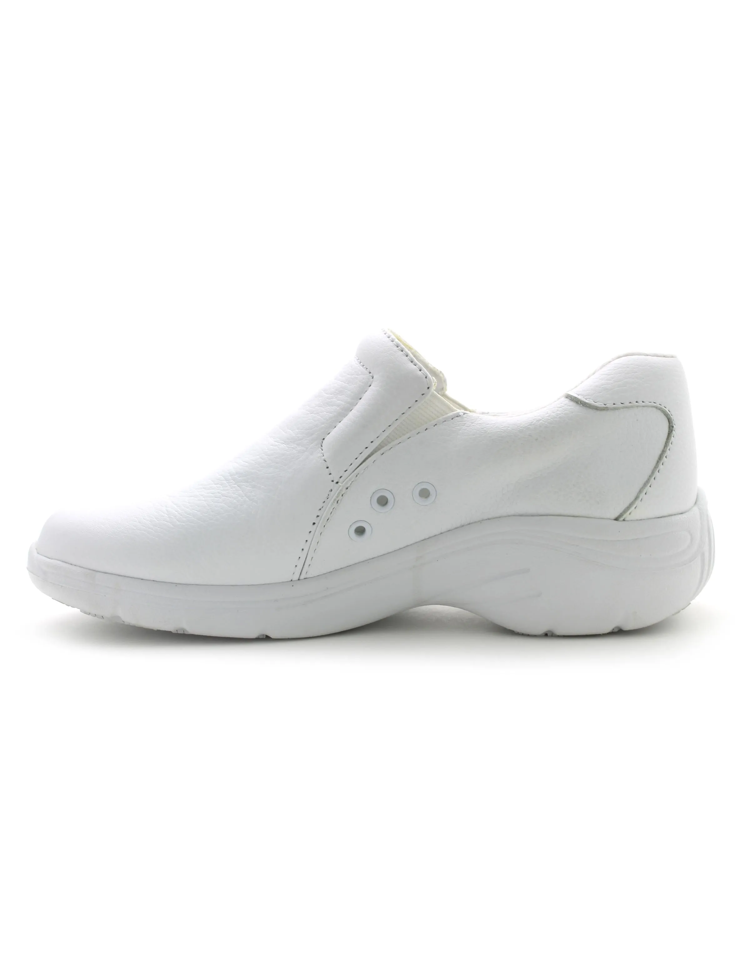 Nurse Mates Women's Dove Shoe in White (Wide)