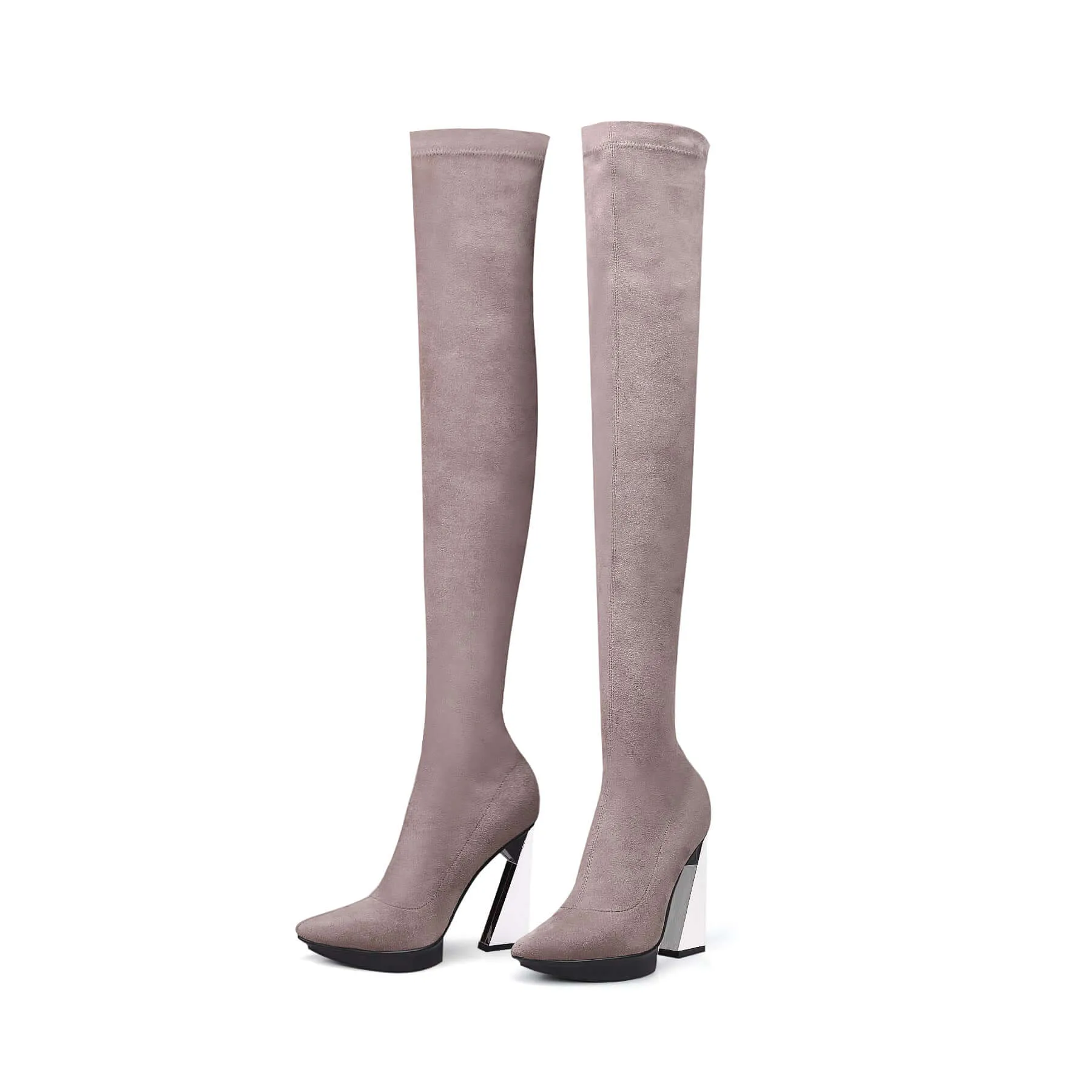 Over-The-Knee Stretch Boots