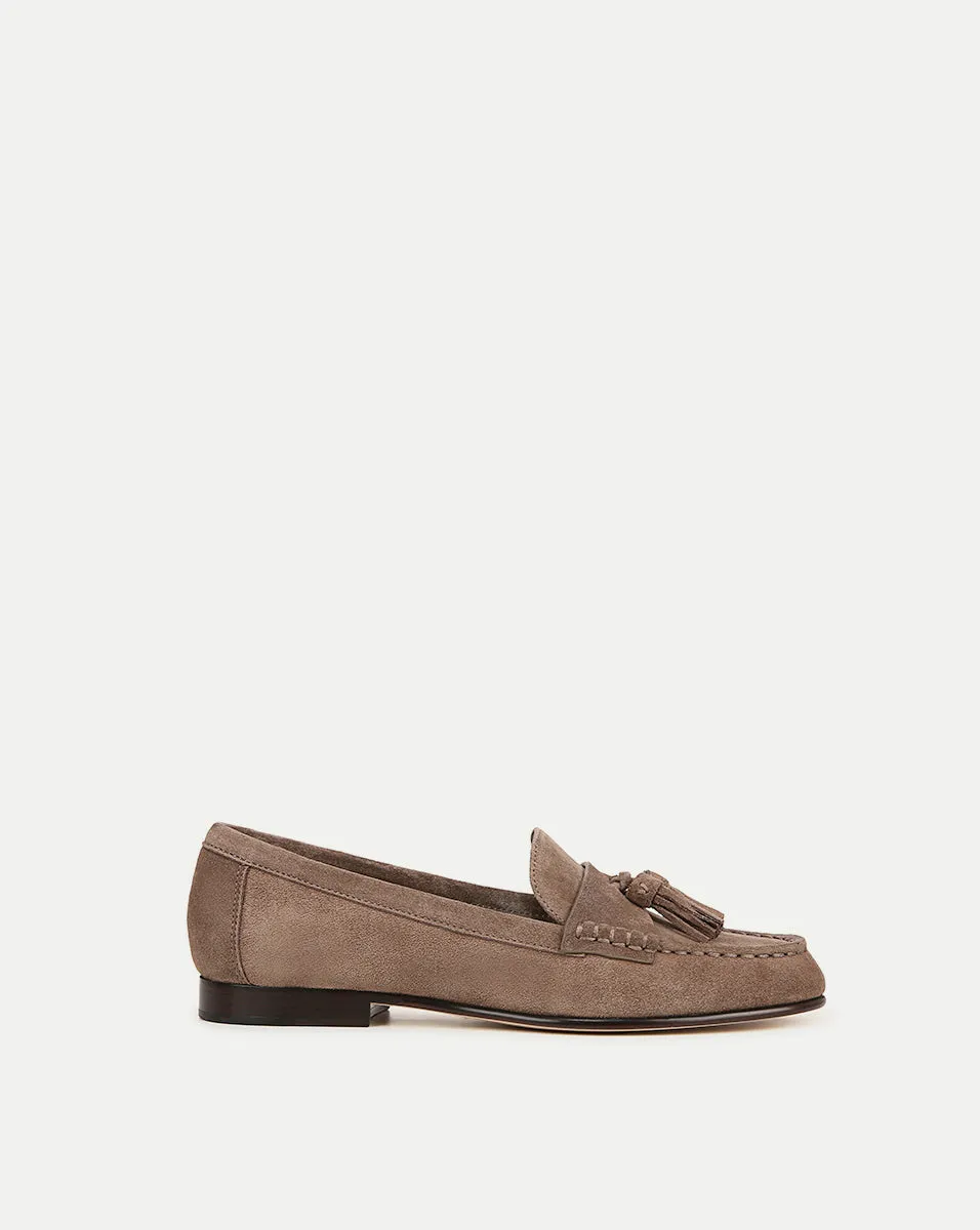 Penny Suede Tassel Loafer