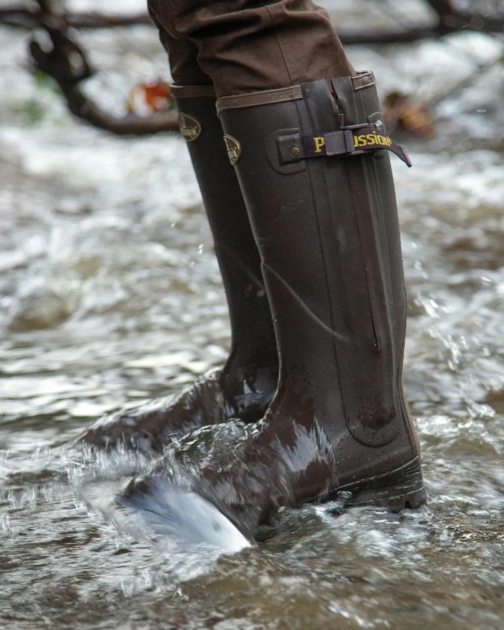 Percussion Rambouillet Full Zip Wellington Boots